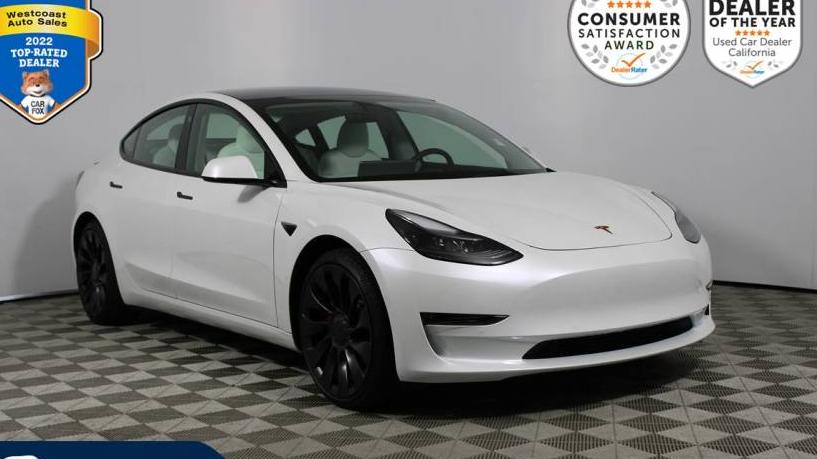 TESLA MODEL 3 2022 5YJ3E1EC2NF124710 image